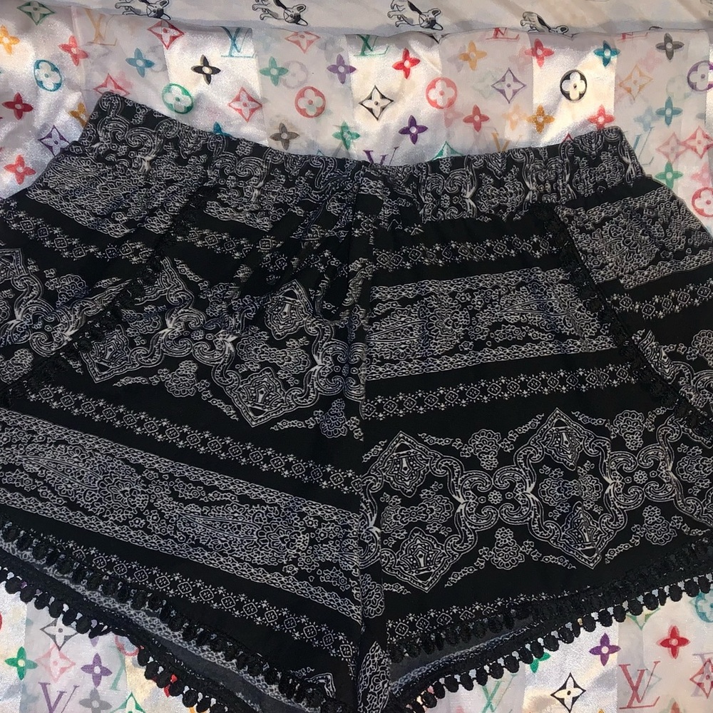 Pajama shorts